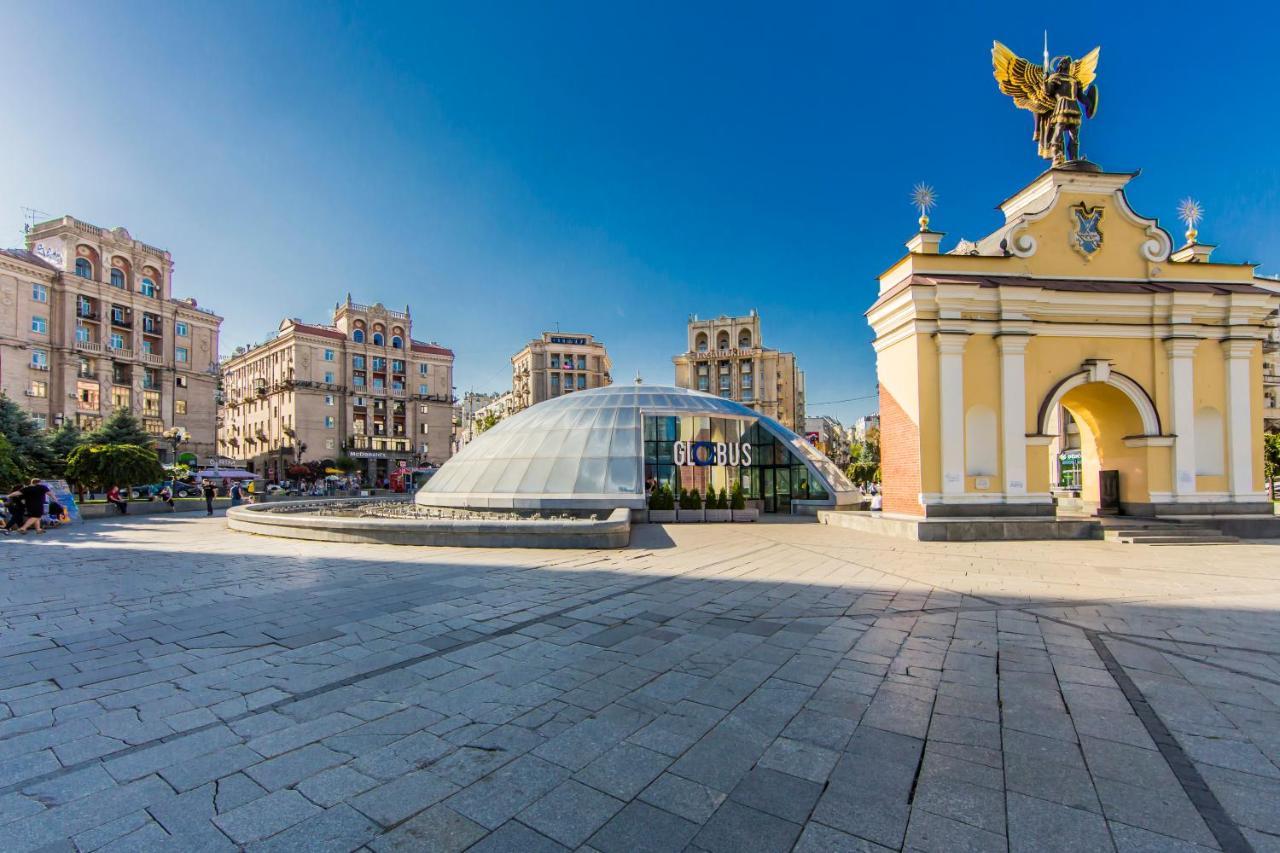 Однокімнатні Апартаменти На Майдані, Дистанційне Заселення 24Х7 Kiev Exterior foto