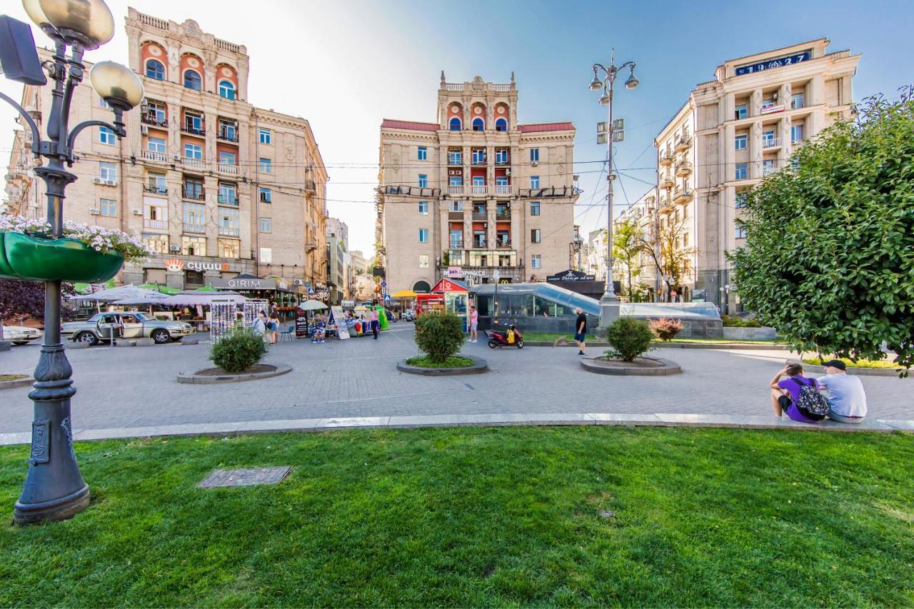 Однокімнатні Апартаменти На Майдані, Дистанційне Заселення 24Х7 Kiev Exterior foto