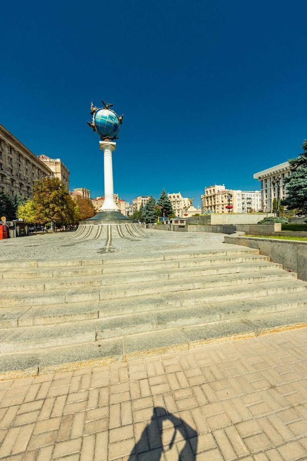 Однокімнатні Апартаменти На Майдані, Дистанційне Заселення 24Х7 Kiev Exterior foto
